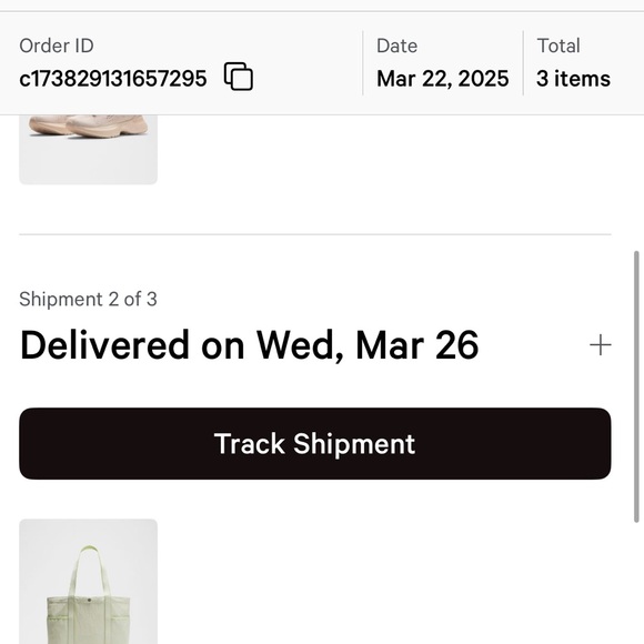 Lululemon Athletica Sage Tote with Neon Green Straps - Picture 4 of 5